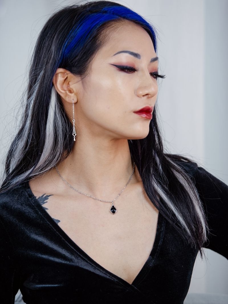 MIST threader earrings