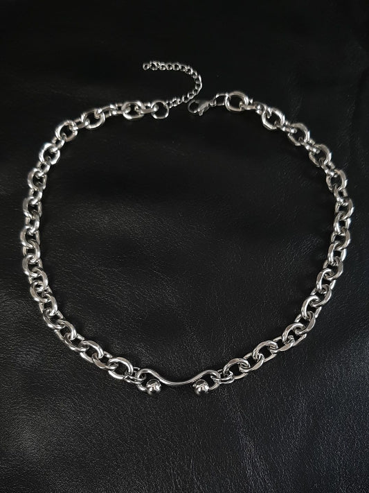 PIERCED Chunky chain necklace