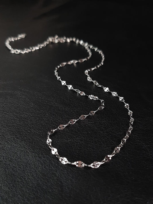 Vintage charm stainless chain