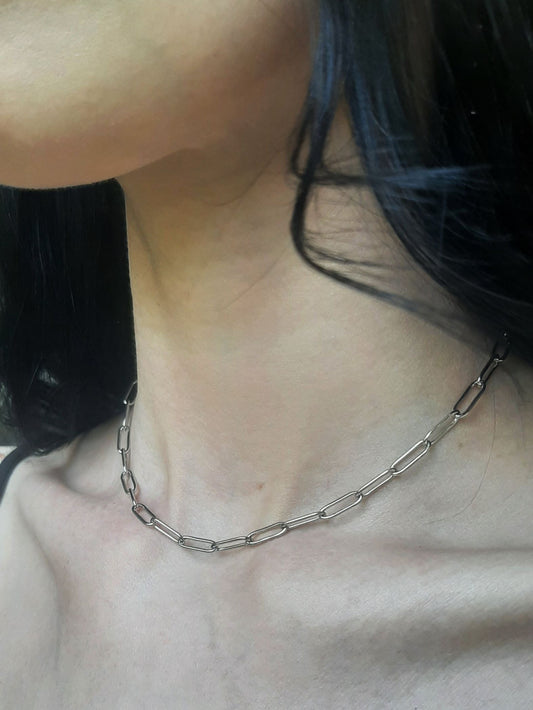 Paperclip stainless chain