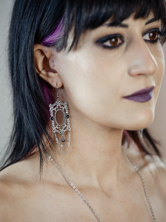 MANOR Gothic architecture earrings