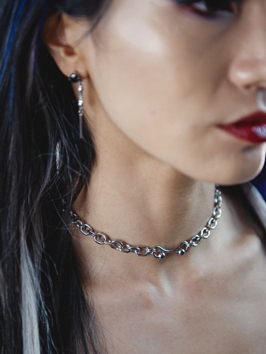 PIERCED Chunky chain necklace
