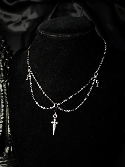 OMEN Dagger necklace