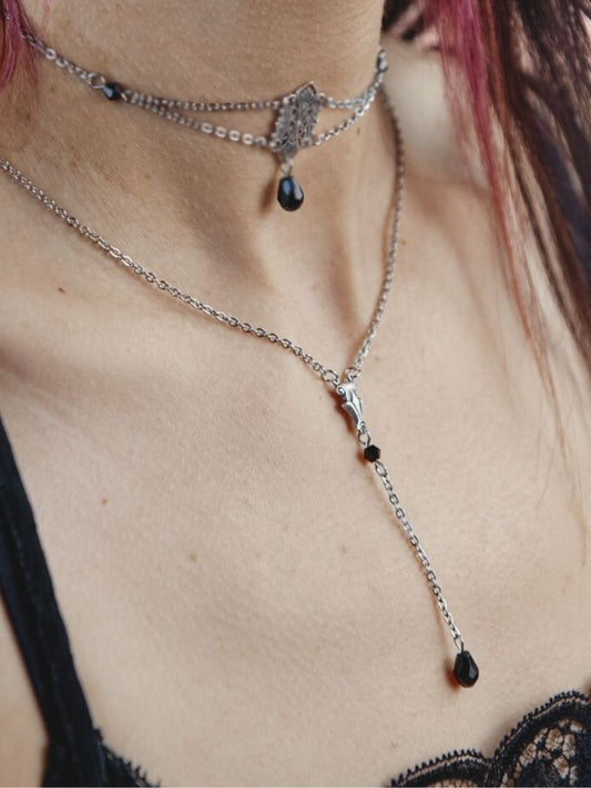 RITUAL delicate rosary necklace