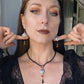 Bat wing necklace