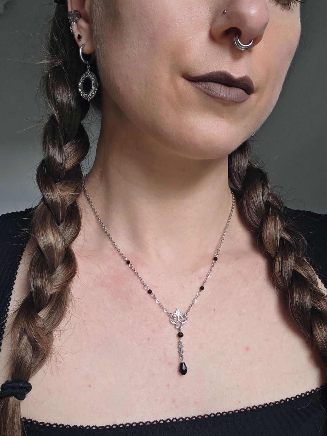 WHISPER rosary necklace