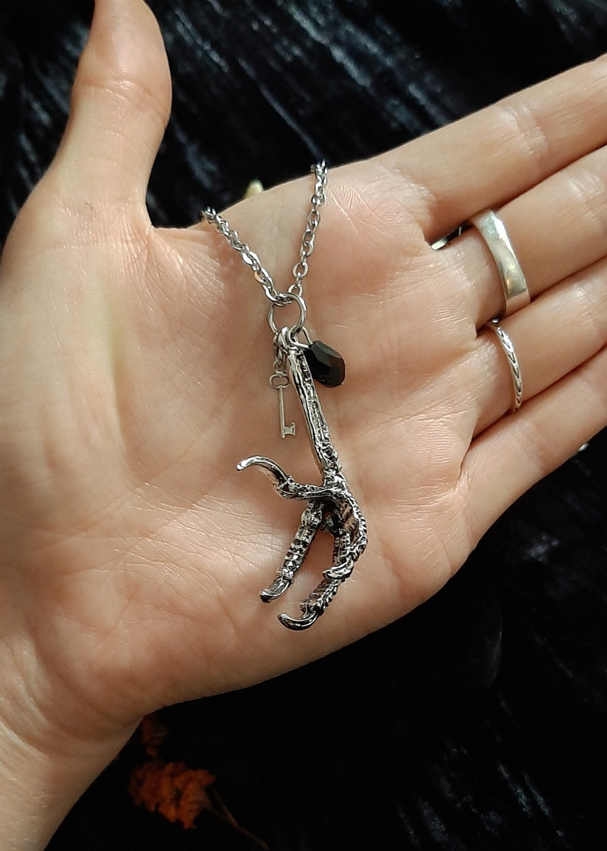 Crow's claw necklace