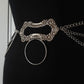 Victorian drapped belt