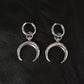 ECLIPSE - Moon crescent earrings