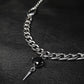 AUDACE - Chunky black gem necklace