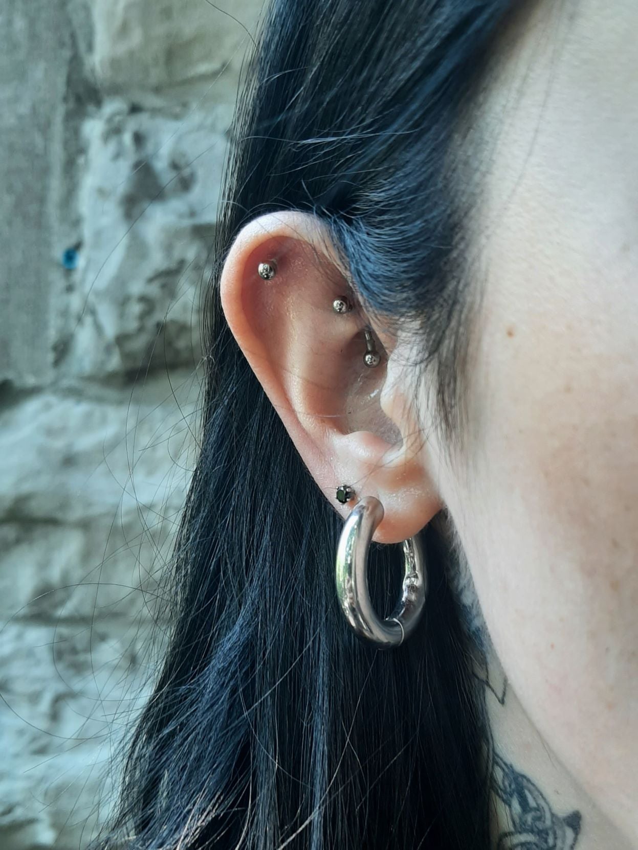 Dauntless ～ Chunky 5mm clicker hoops