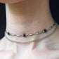 Cryptic ～ Double layer gem choker