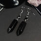 Hex ～ Onyx point earrings