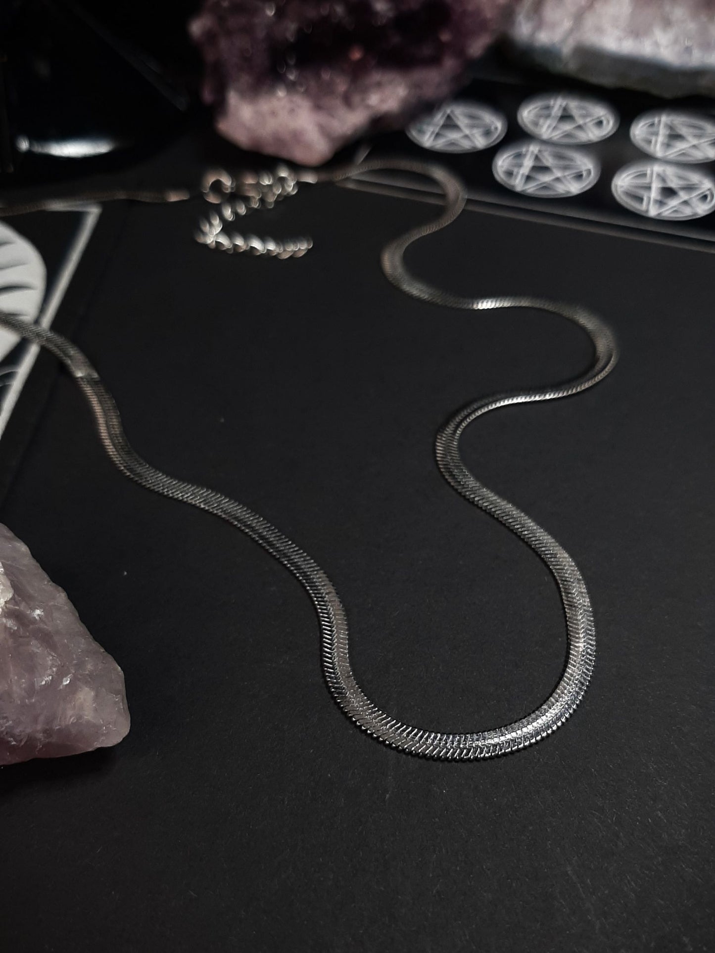 Herringbone stainless chain