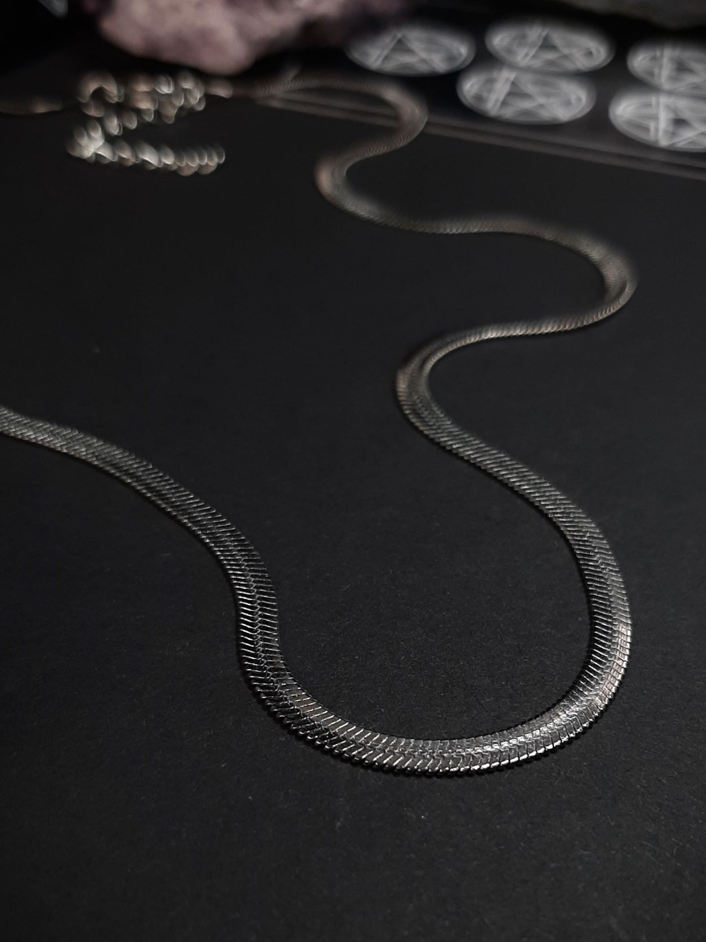 Herringbone stainless chain