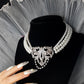 LUCY'S COLLAR - Statement pearl Victorian necklace