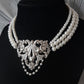 LUCY'S COLLAR - Statement pearl Victorian necklace
