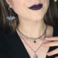 TWISTED Vines necklace - Black