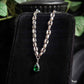 TWISTED Vines necklace - Green