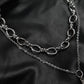 URGE - Chunky chain dagger necklace