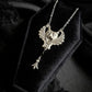 UNDEAD Ornate bat necklace