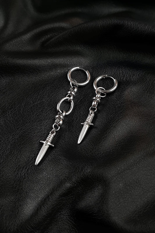 URGE - Dagger clicker earrings