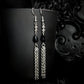 VESPERA chain tassel earrings