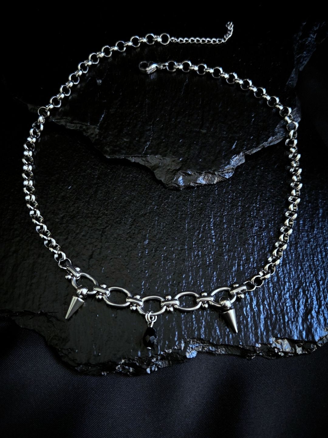 FANG chunky chain necklace- 3 𝖑𝖊𝖋𝖙 !