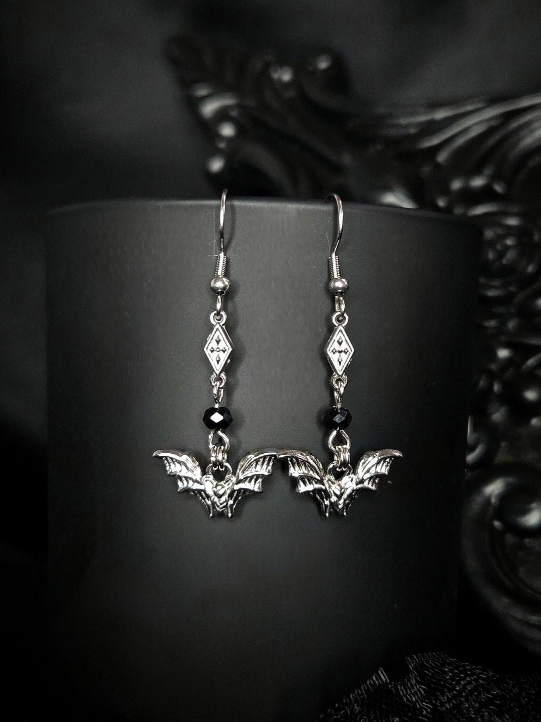 NOCTIS bat earrings