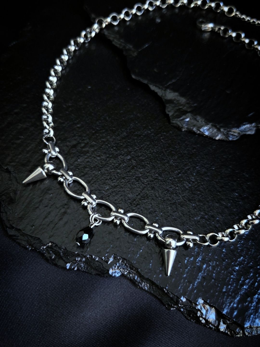 FANG chunky chain necklace- 3 𝖑𝖊𝖋𝖙 !