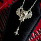 UNDEAD Ornate bat necklace