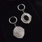 MUSE cameo hoop earrings