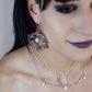 GRACE pearl Baroque hoops