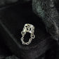Filigree chain ear cuff