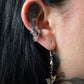Filigree chain ear cuff