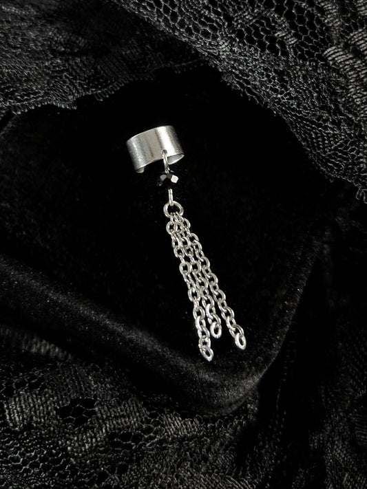 Tassel ear cuff