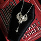 UNDEAD Ornate bat necklace
