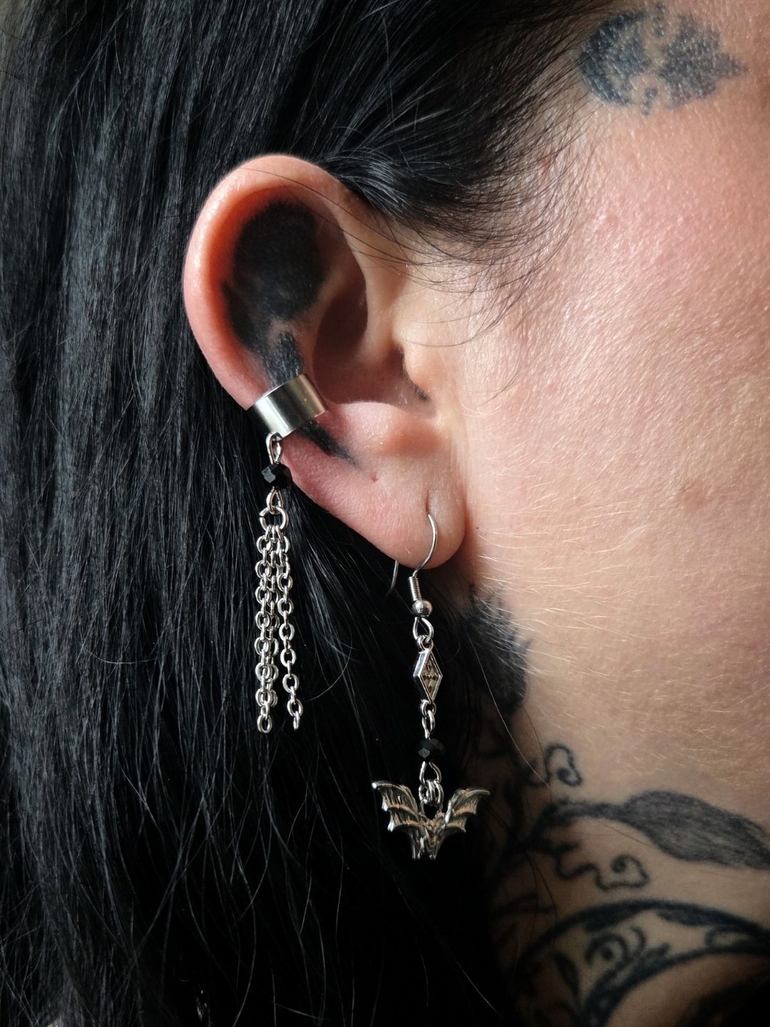 Tassel ear cuff