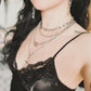 TWISTED chain knot earrings