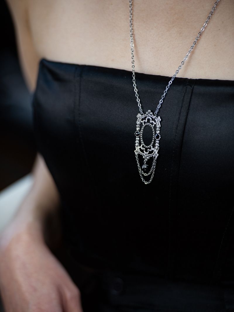 MANOR Gothic architecture necklace