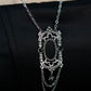 MANOR Gothic architecture necklace