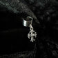 Gothic cross ear cuff