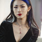 MARKED blood drip necklace