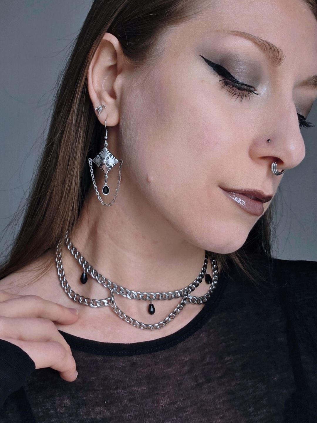 UNBOUND double chain necklace