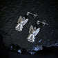 GARGOYLE stud earrings