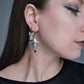 GARGOYLE stud earrings