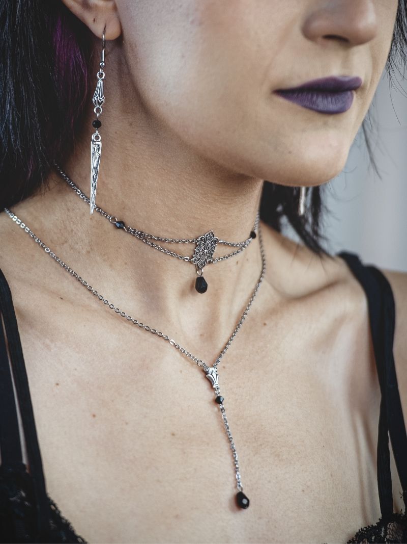 RITUAL delicate rosary necklace
