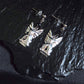 GARGOYLE stud earrings - Shiny