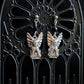 GARGOYLE stud earrings - Shiny