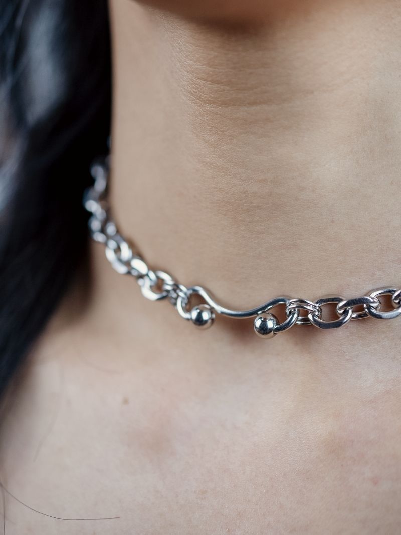 PIERCED - Chunky chain necklace